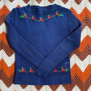 Vintage apple sweater